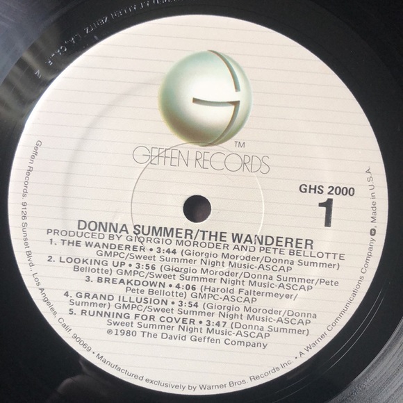Donna Summer The Wanderer Vinyl Lp '80 - Picture 2 of 7